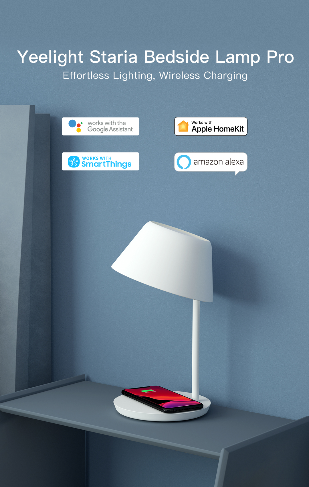 teal nightstand lamp