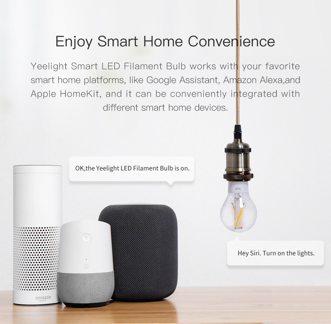 Xiaomi Yeelight Smart LED Filament Bulb ST64 YLDP23YL - TechPunt