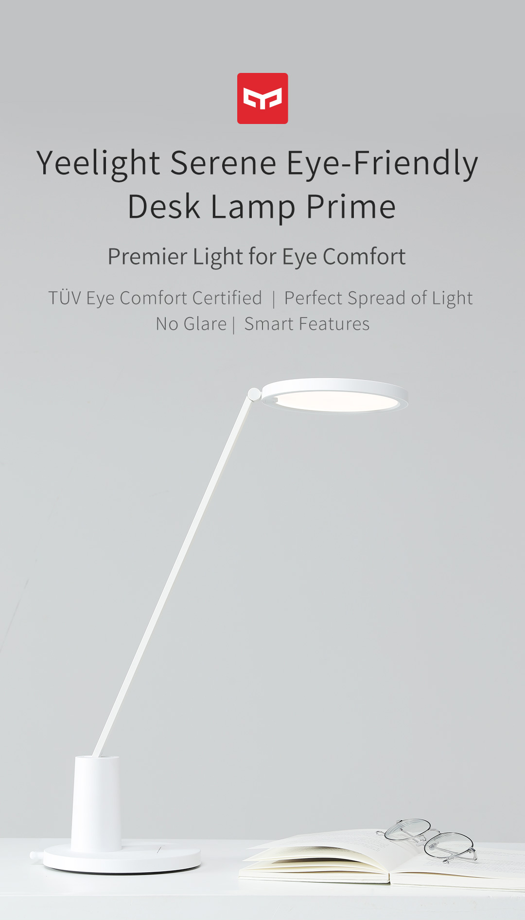 Serene Eye Friendly Desk Lamp Prime Yeelight Serene Eye Friendly