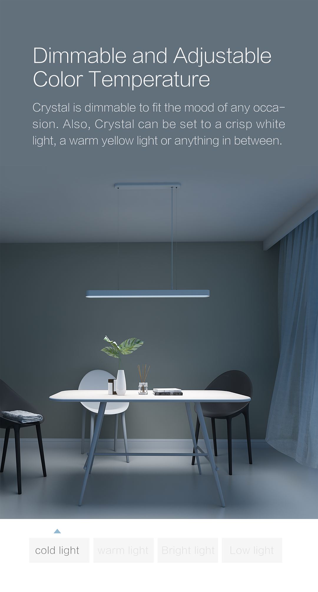 Crystal Light-Yeelight Pendant Light-Yeelight